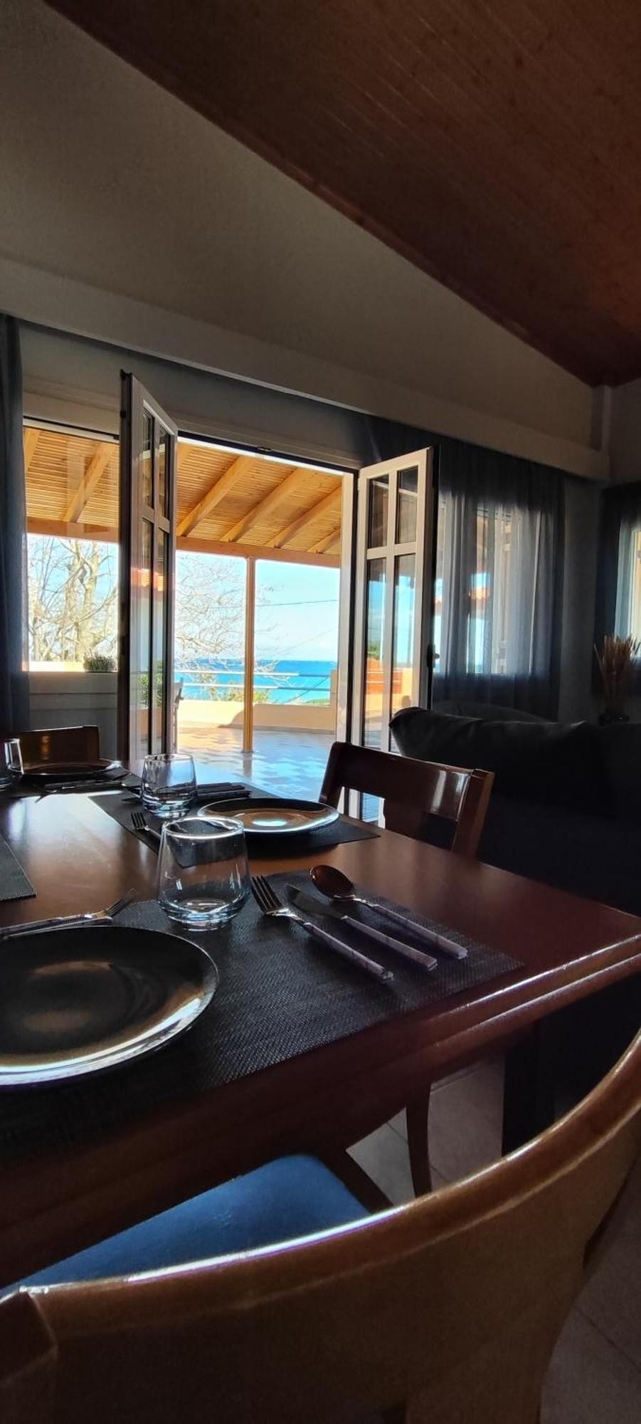 Apartmán Sea View House Aígio Exteriér fotografie